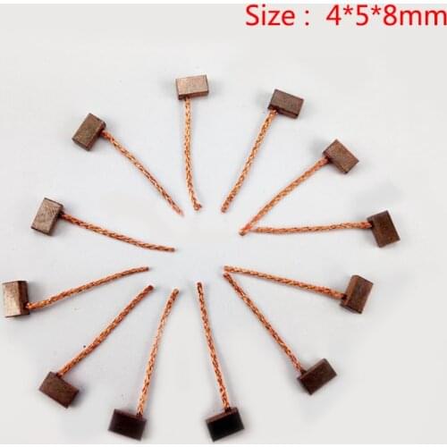 4X5X8mm Car Vehicle Window Glass Lifter Carbon Brush For Chevrolet Epica Buick Excelle Motor