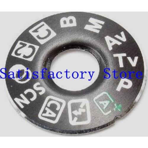 SLR digital camera repair replacement parts for EOS 80D top cover mode dial signage / rating plate for Canon