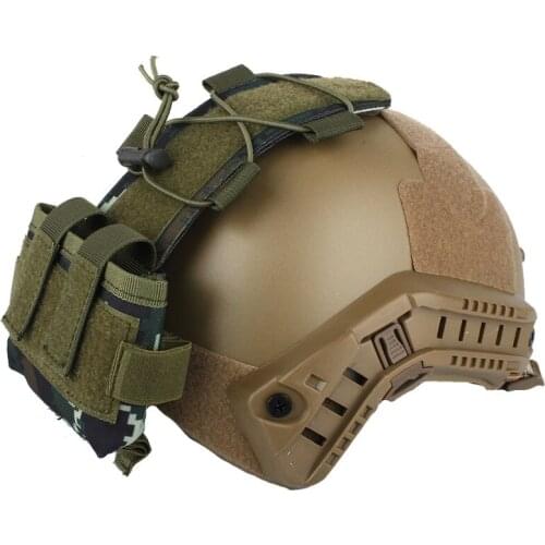 Tactical Pouch MK2 Battery Case For Helmet Airsoft Hunting Camo Battery Pouch Military Combat Helmet Balance Weight Bags