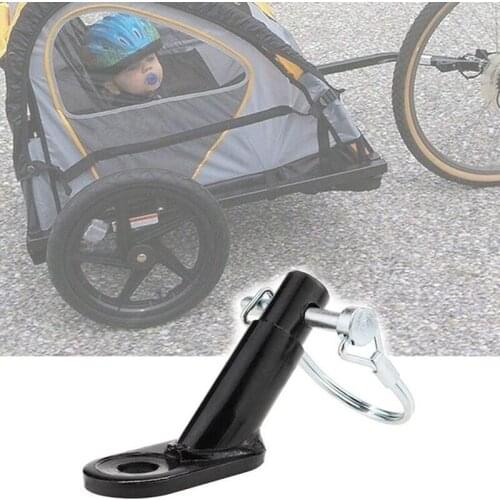 Bicycle Rear Racks Coupler Bike Rear Axle Trailer Hitch Mount Adapter Bike Cycling Accessory With Buckle