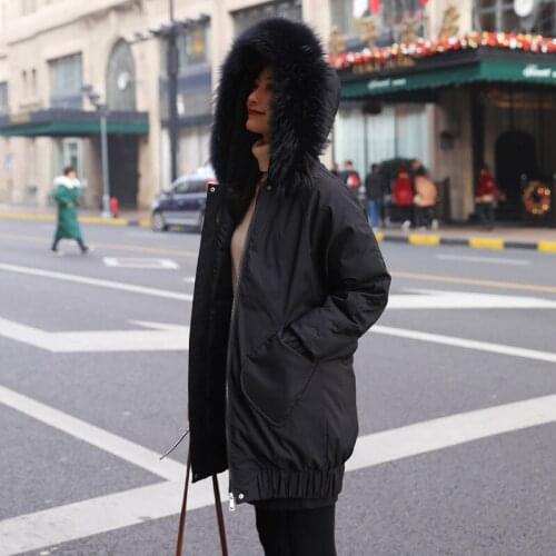 Winter Jackets and Coats Women Thickening Padded Parkas Mujer Coat Casual Loose Warm Hooded Cotton Clothes Female f1616