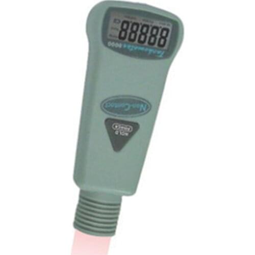 AZ-8000 Non-contact Tachometer Pocket Size Measurement By Red LED Beam Hold Function Freezes Current Reading