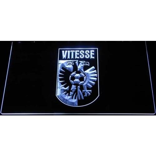 B1006 20+ Colors 5 Sizes Vitesse Arnhem Stichting Betaald Voetbal Eredivisie Football LED Neon Light Signs