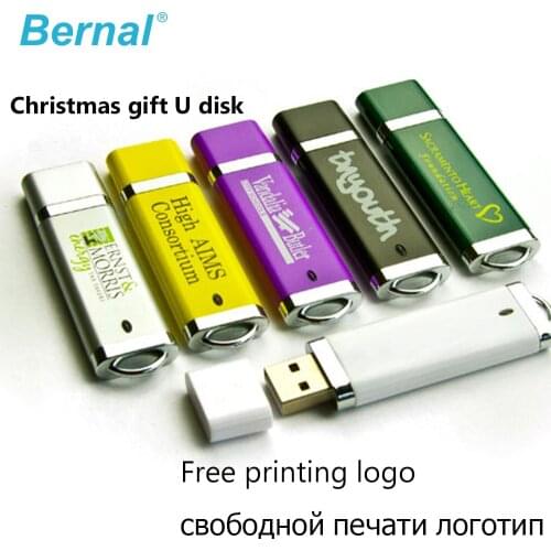 Bernal Christmas gifts USB FLASH GIFT USB 2.0 DRIVE free print logo usb flash drive 128MB 512MB 1GB 2GB 4GB gift pen drive