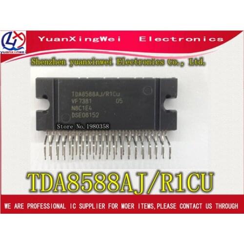 Free shipping 1pcs/lot TDA8588AJ/R1CU TDA8588 TDA8588AJ TDA8588AJ/N2/R1 IC AMP AUDIO PWR 87W QUAD 37SIL