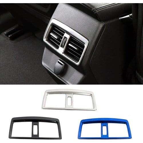 For Renault Koleos 2017-2020 Central Console Armrest Air Conditioner AC Outlet Vent Panel Cover Trim Sticker For Samsung QM6