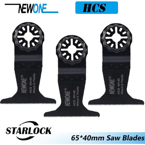 NEWONE 65mm new design Starlock HCS Standard Saw Blade E-cut Multi Pack Oscillating Tool Blade for Cutting Wood Drywall Plastics
