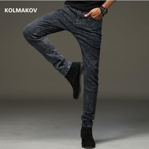 2020 new spring arrival jeans high quality casual slim elastic jeans men ,skinny jeans men ,mens pencil pants ,size 27-36
