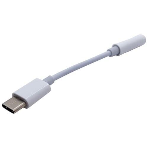 Type-C 3.5 Jack Earphone USB C to 3.5mm AUX Audio cable Headphones Adapter For Huawei V30 mate 20 P30 pro Xiaomi Mi 10 9