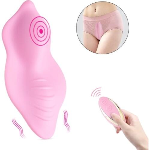 Portable Clitoral Stimulator G spot Vibrator Invisible Panty Vibrator Wireless Remote Control Vibrating Egg Sex toys for Women