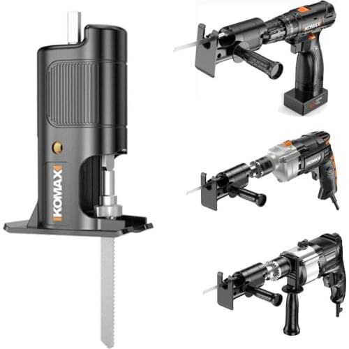 Reciprocating Saw Screwdriver Electric Drill Conversion Head To Electric Saw Household Multifunctional Cuting Hacksaw Wood Tools