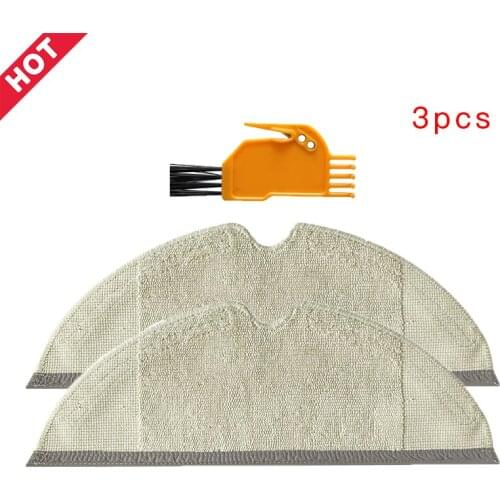 8Pcs/Lot Mop Cloth Dishcloth for XIAOMI MIJIA 1C STYTJ01ZHM Mi Robot Vacuum Cleaner Spare Parts Accessories