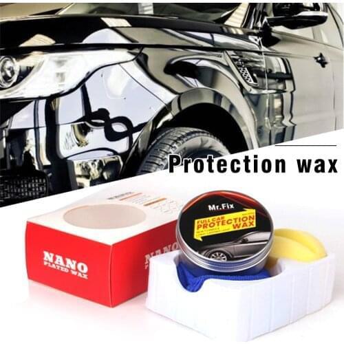Mr.Fix Car Crystal Hard Wax Paint Care Scratch Repair Maintenance Wax Paint Surface Coating Premium Carnauba Wax With Sponge