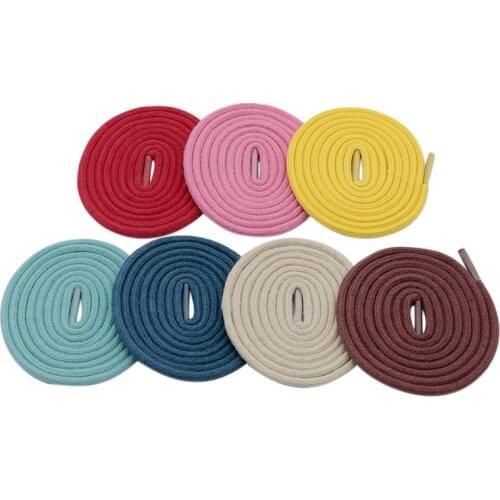 5MM Solid Color Pure Cotton Beige/Blue Waxed Rope Suit For Boy Pant Man Sneaker Canvas Sport