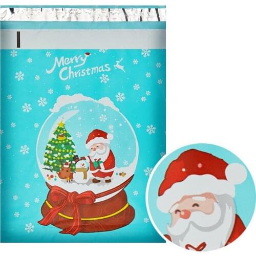 50pcs/Lot Daisy Express Courier Bag Envelope Storage Mail Bags Self Adhesive Seal Plastic Packaging Pouch 10*13Inch Organizer