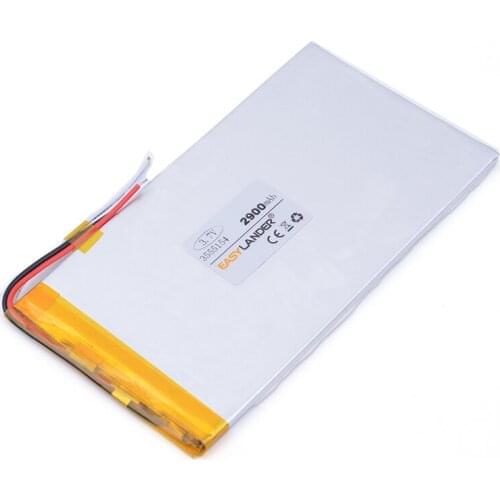 For Newsmy F7 tablet pc MP3 MP4 3555154 0.3mm 55mm 154mm 3.7V 2900mah (polymer lithium ion battery) Li-ion battery