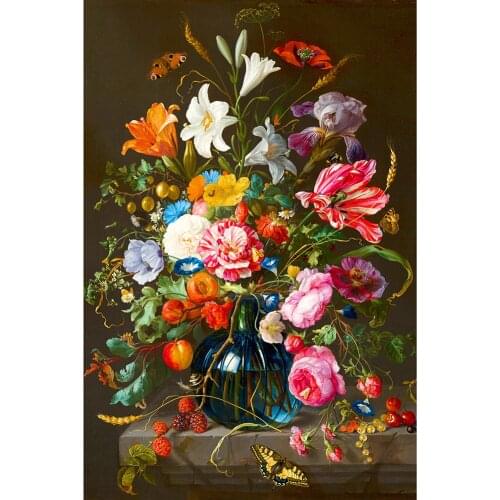 Interesting Jigsaw Paper Puzzle Toys Assembling Picture Educational Flower Vase Kids Adults Learning Study Toy Gifts