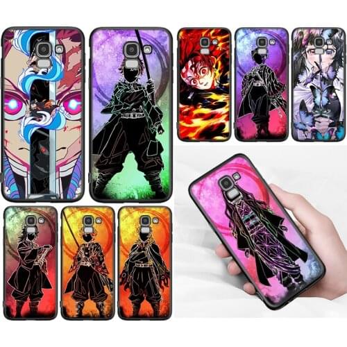 Kimetsu No Yaiba Cover For Samsung Galaxy J8 J7 Duo J6 J5 Prime J4 Plus J3 J2 Core 2018 2017 2016 Phone Case
