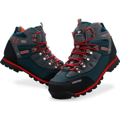 Men Hiking Shoes for Men Waterproof Mountain Climbing Shoes Outdoor Hiking Boots Hiking Sports Hunting Traveling Boots Plus size