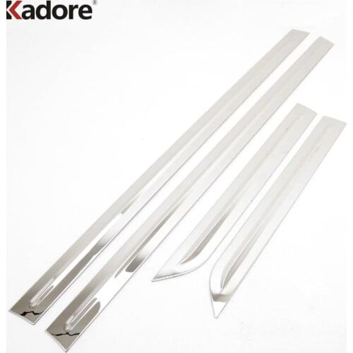 Side Door Trim For Volkswagen For vw Golf 7 2014 2015 Stainless Steel Door Molding Strip Panel Hoods Sticker Car Styling