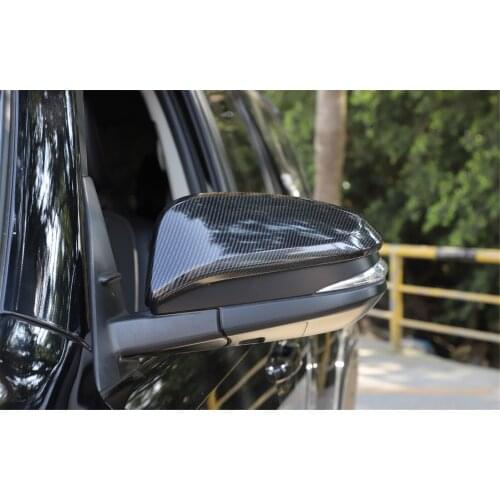 ABS Side Wing Mirror Rearview Mirror Cover Trim Sticker for Toyota 4Runner 2017+ Stylish Car Accessories Exterior Decoration
