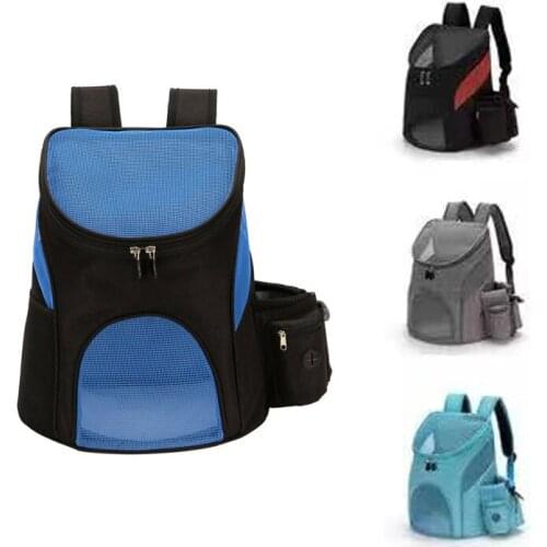 Foldable Travel Cat Dogs Backpack Universal Mesh Four-sided Comfortable Breathable Shockproof Portable Pet Carrier Cats Handbag