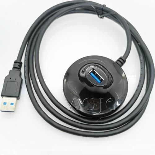 High speed USB 3.0 type male to Female Wireless WIFI adapter USB extension Cradle base stand docking cable cord about 80cm 1.5M