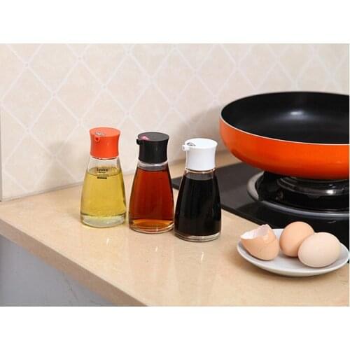 1PC Glass Cooking Gravy Boat Kitchen Tools Gadget Olive Oil Dispenser Seasoning Pot Condiment Container EKX 312