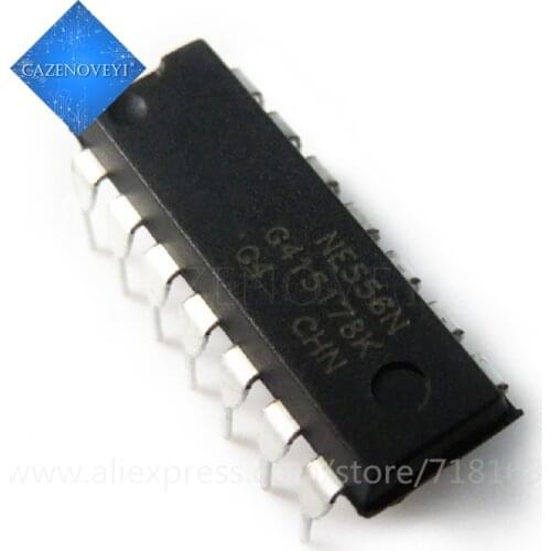 10pcs/lot NE556N NE556 556N DIP-14 In Stock
