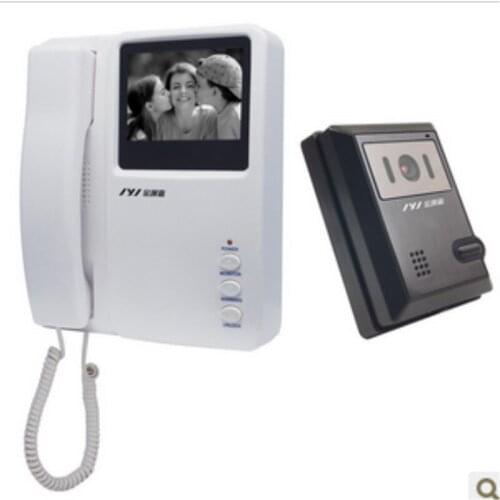 4" Wired Video Intercom Door Phone Access Control System
