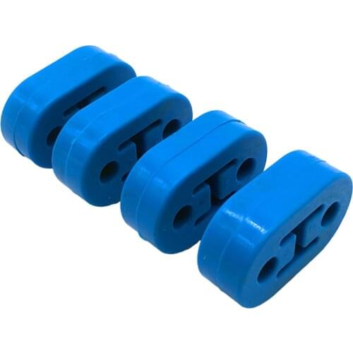 4 Pieces Rear Muffler Exhaust Hanger Insulators Universal For Car, 12MM - 1/2"