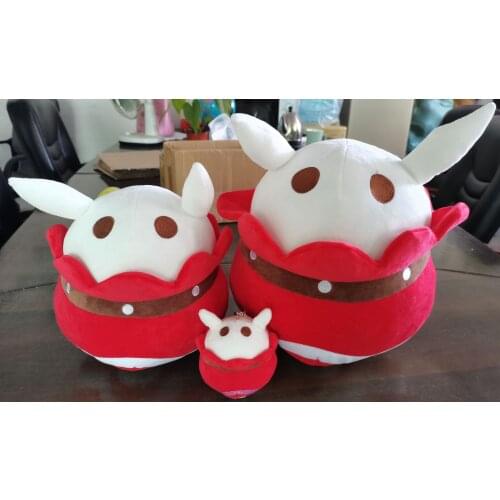 Anime Genshin impact plush pillow bouncing bomb toy cute cartoon Plush Doll adult children doll gift