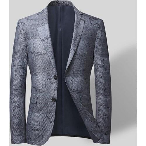 Man Mesh Fabric Male Blazer High Quality Spring Summer Single Breasted Ventilate Mens Blazer Fashion Slim Fit Man Blazer 4XL