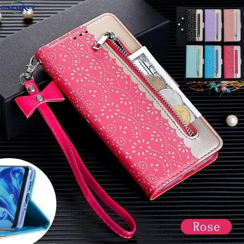 Wallet Zipper Case For Xiaomi A3 Redmi K20 Note 7 8 9 Pro 7A Luxury Leather Note8pro Cover Flip Etui Card Holder Phone Bag Shell
