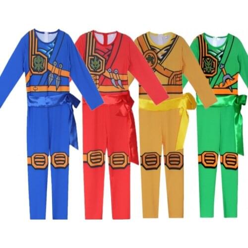 Cosplay Advanced Latest Role Playing Costume Boys and Girls Jumpsuit Set Halloween Christmas Party Ninja Superhero