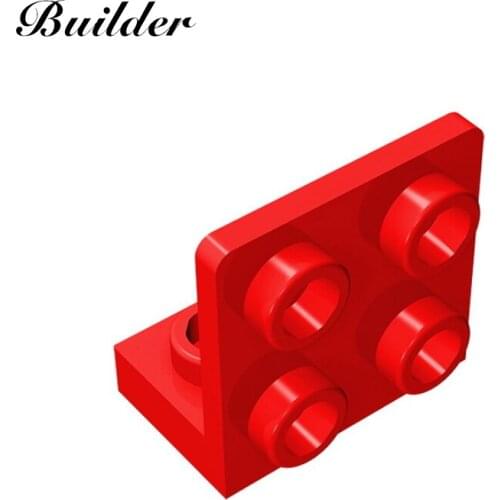 Little Builder Building Blocks Technological 1x2-2x2 Direction Bracket Wall Plate 10pcs MOC Creativity Compatible Bricks 99207