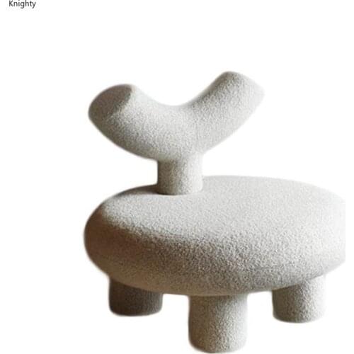 Nordic Creative Designer Livingroom Chairs Dining Chairs for Kitchen Furniture Bedroom Modern Minimalist Backrest Cute Chair