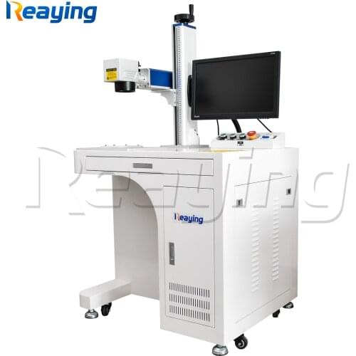 Colors Fiber Laser marker Mopa 20w 30w fiber laser marking machine Colors fiber laser marking machine on metal