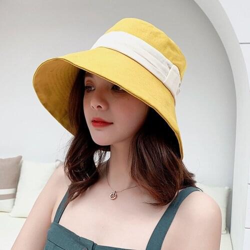 Summer female hat adult new wild new sunshade hat wild fisherman hat girl cap 2MZ33