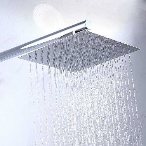 2021Hot sale Bathroom Rain Shower Head High Pressure Shower Head Shower Head Set Filter Spray Nozzle High Pressure Water Saving