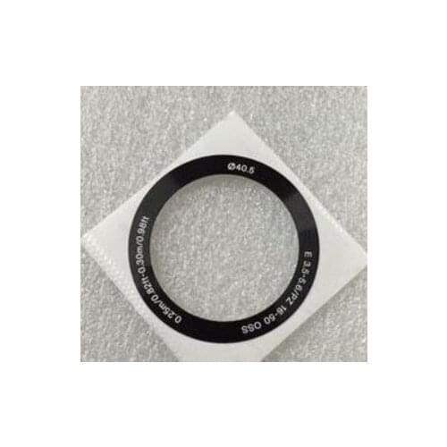 Front Decorate Name plate/Parameter ring around repair parts For Sony E PZ 16-50 f/3.5-5.6 OSS(SELP1650) lens