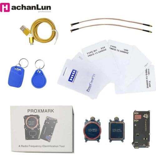 Proxmark3 v2 NFC smart chip card reader RFID access card duplicator UID 5577 developer encryption crack write