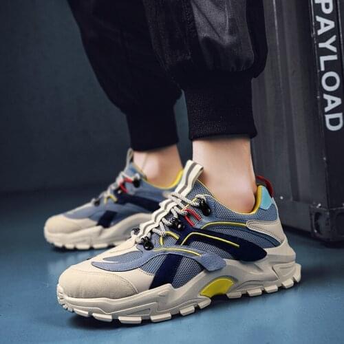 Times New Roman 2020 Height Increasing Hard-wearing Fashion Men Chunky Sneakers Autumn Breathable Adult Man Casual Shoes R13-78