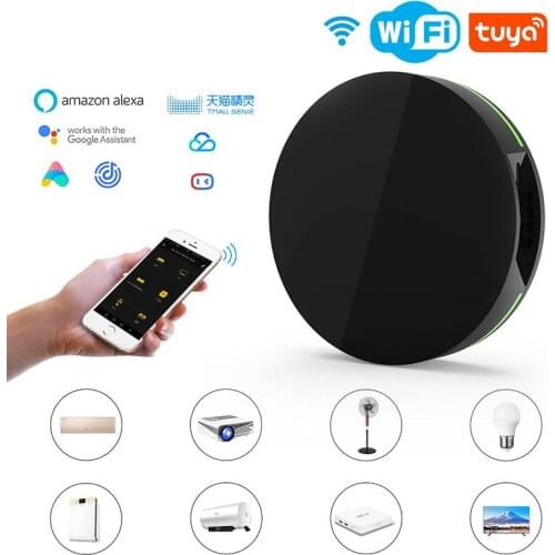 Tuya WiFi IR Universal Remote Controller Smart Controller IR Appliances Smart Life App Voice Control Work With Alexa Google Home