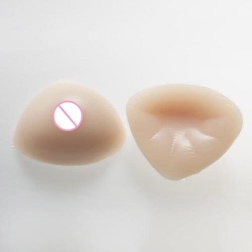 Liquid silicone artificial breast with concave bottom triangle CD dressing artificial breast after breast explosion