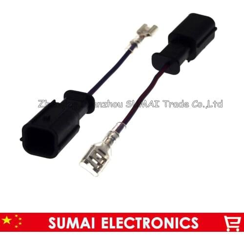 1Pin horn adapter,Auto speaker connector,horn plug,Car electrical modified for Honda,Fit, accord, civic,CRV etc
