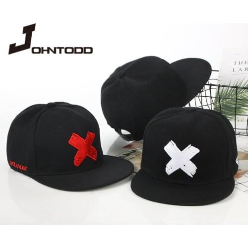 2020 new high quality unisex cotton stretch cap 3D X embroidery men flat brim baseball cap fashion hip-hop hat trucker cap men