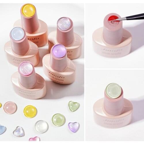 40pcs New Glass Nail Art Display for Showing Gel Polish Designs Nail Color Board Tips Card Japanese Style Manicure Tools