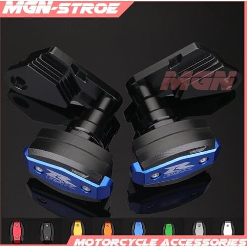 Motorcycle CNC Aluminum Frame Sliders Crash Protector Falling Protection For GSXR1000 K9 GSXR 1000 2009-2015 10 11 12 13 14