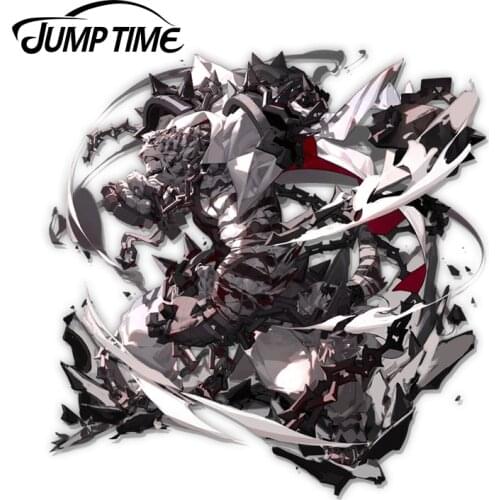 JumpTime 13 x 11.8cm Arknights Mountain Elite 2 Anime Waifu Vinyl Car Stickers Waterproof Personality Assessoires Window Decal